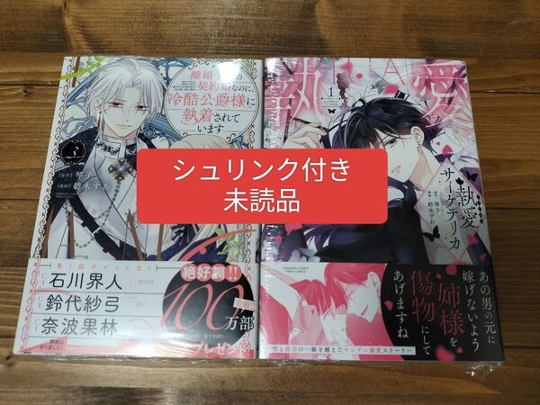 離婚予定の契約婚なのに、冷酷公爵様に執着されています 3 琴子 執愛サイケデリカ 紡木すわ セット 2冊セット