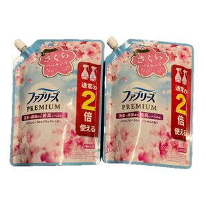 ファブリーズ 布用 W除菌+消臭 プレミアム パステルフローラル&ブロッサムの香り つめかえ用 640ml 2個