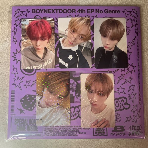 BOYNEXTDOOR NO GENRE board game ver. テサン UMS weverse 特典付き