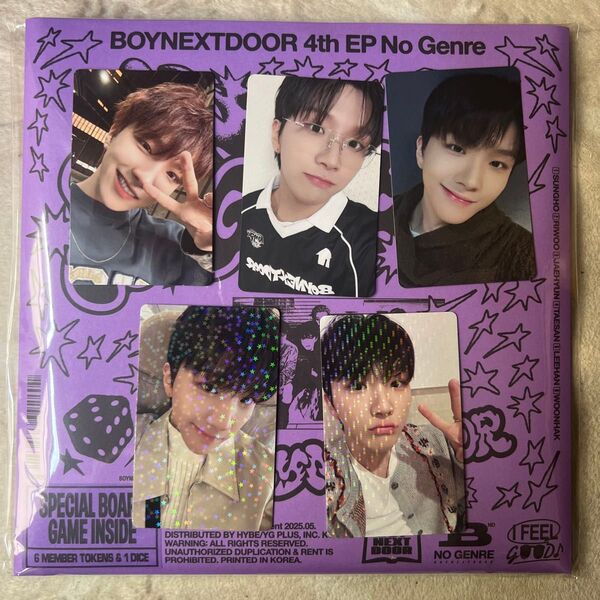 BOYNEXTDOOR NO GENRE board game ver. ウナク UMS weverse 特典付き