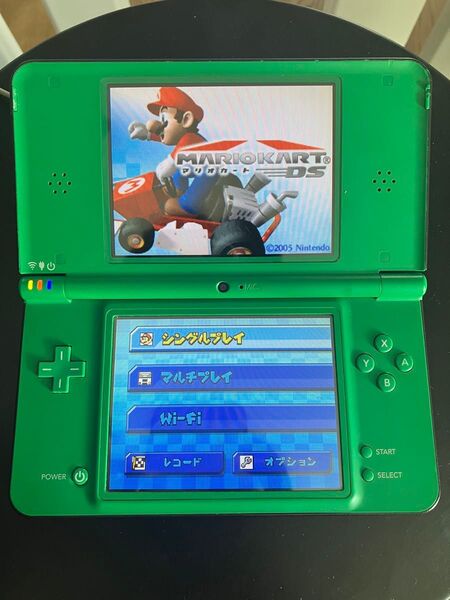 任天堂 ニンテンドー DSi LL 本体 グリーン SDカード付き