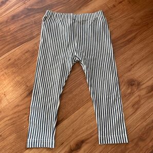 UNIQLO ベビー スパッツ レギンス ストライプ 90