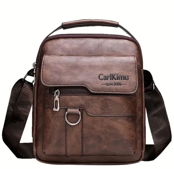 CarlKimu ブラウン ショルダーバッグ 新品