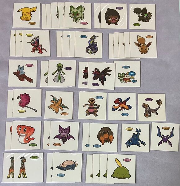 ポケモンパン デコキャラシール ⑤