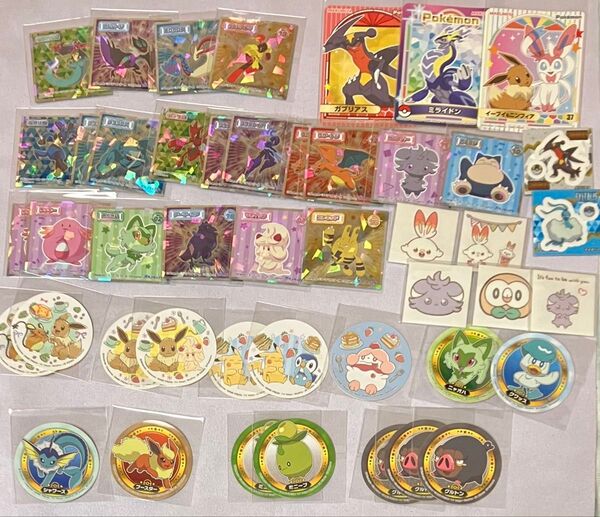 ポケモン シール類 ポケモンヌードル ウエハースシール