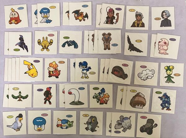 ポケモンパン デコキャラシール ②