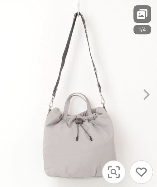 ear PAPILLONNER 2WAYバッグ - グレー