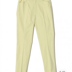 《丈長めサイズ》ベーシックコットンストレートパンツ