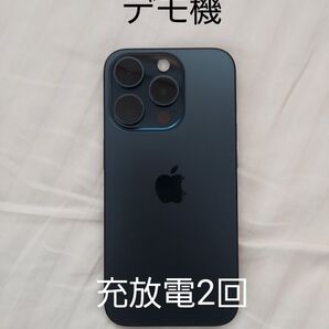 iPhone15 Pro 128GB ブルーチタニウム SIMフリー バッテリー100%