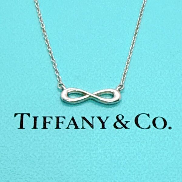 TIFFANY&Co. ティファニーインフィニティ ミニ ネックレス エンドレス 無限大 シルバー