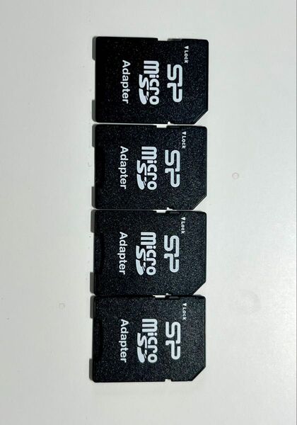 SDカード/microSDアダプター4枚セット