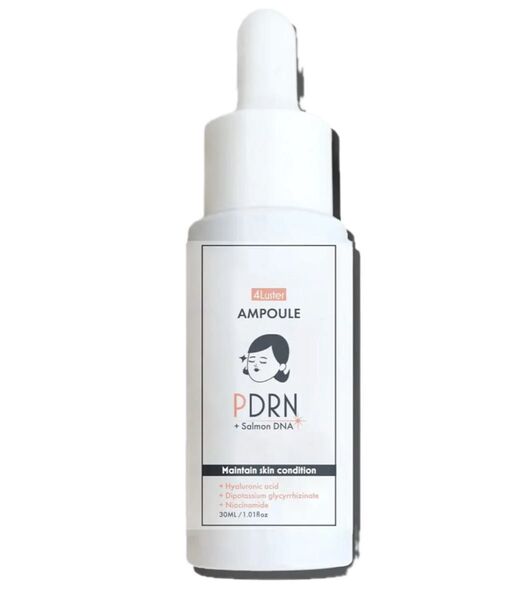 4Luster フォーラスター PDRNアンプル 30ml 国内製造 加水分解ヒアルロン酸Na・CICA・ナイアシンアミド配合