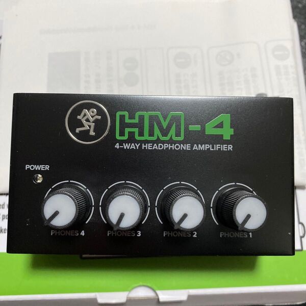 MACKIE 4Wayヘッドホンアンプ HM-4