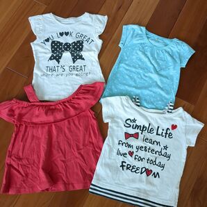 Tシャツ 半袖Tシャツ カットソー 半袖 100