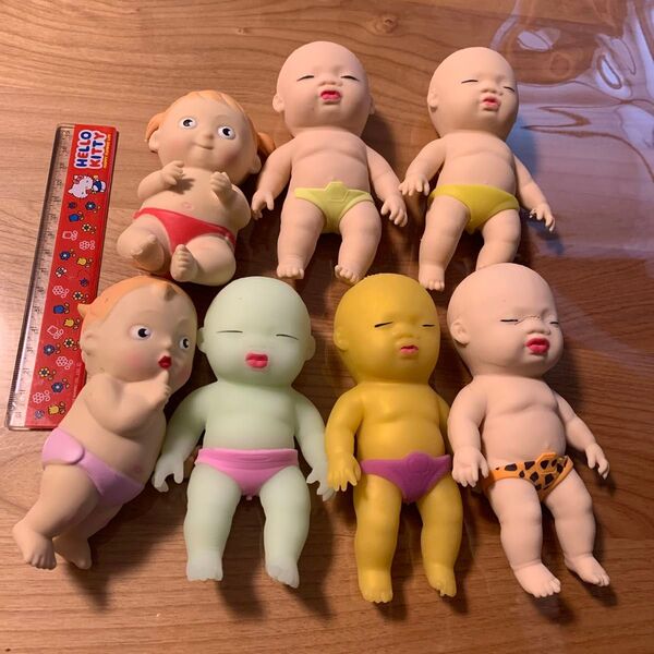 アグリーベイビーズ 7体 10センチから14センチの大きさ ブライズ品 赤ちゃん