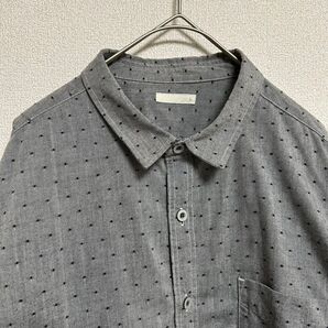【GU】ジーユー(S) メンズ 長袖デニムシャツ 重ね着 レイヤード