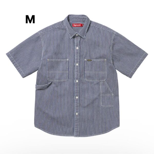 Supreme Loose Fit S/S Denim Painter Shirt "Stripe"