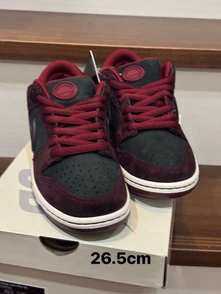Riot Skateshop × Nike SB Dunk Low Pro QS "Mahogany and Team Red"