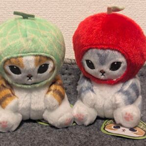 モフサンドフルーツにゃんぬいぐるみ 2種類