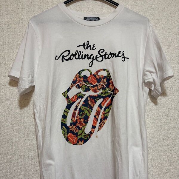 ローリングストーンズ Tシャツ Lサイズ ホワイト