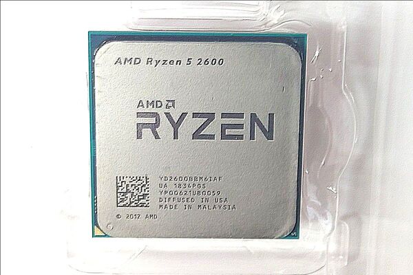 AMD Ryzen5 2600 AM4 CPU 動作確認済 USED品 ライゼン