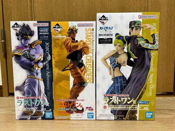 バンダイ ジョジョの奇妙な冒険 一番くじ ラストワン賞3点セット