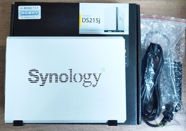 Synology DiskStation DS215j NASサーバー ホワイト