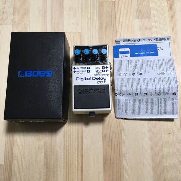 新品同様 送料無料 BOSS DD-8 Digital Delay デジタル ディレイ ボス 定番 コンパクトエフェクター ペダル