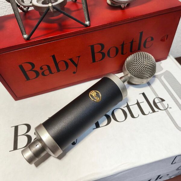 美品 Blue Baby Bottle コンデンサー マイク microphone レコーディング ブルー ベイビー ボトル