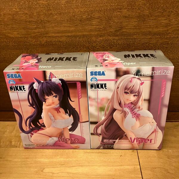 2種セット 勝利の女神:NIKKE Yumemirize バイパー & ネロ フィギュア Nero Viper ユメミライズ