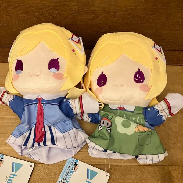 2種セット ホロライブ パペットぬいぐるみ アキ・ローゼンタール ホロライブプロダクション