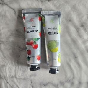 AK ハンドクリーム ST 30g ストロベリー Strawberry いちご MELON メロン セット