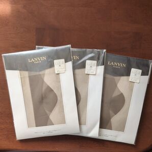 ストッキング LANVIN グンゼ M3足セット