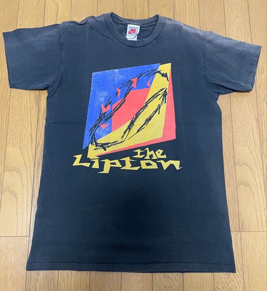 NIKE ナイキ ヴィンテージTシャツ 90's銀タグUSA製 黒 LIPTON