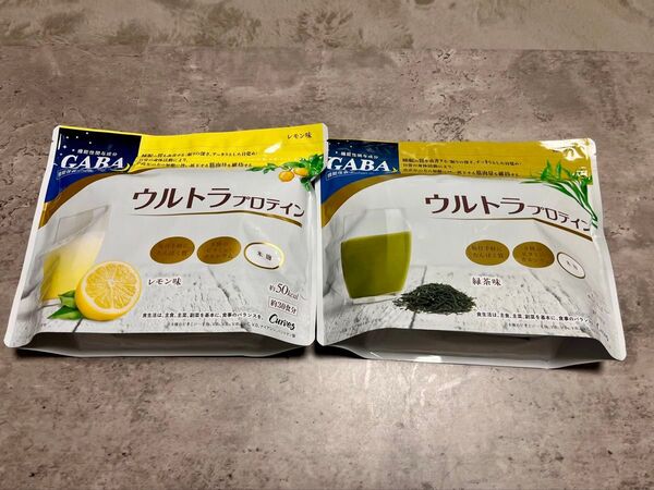 Curves ウルトラプロテイン レモン味&緑茶味