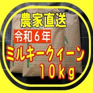 令和6年新米ミルキークイーン玄米10Kg