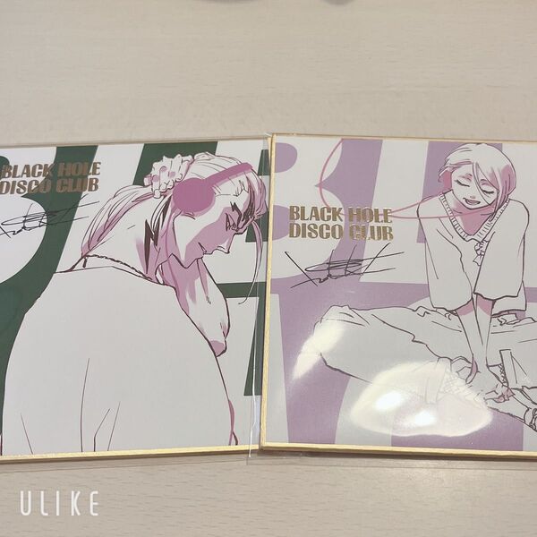 BLEACH BHDC ミニ色紙 朽木ルキア 阿散井恋次