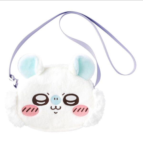 ちいかわ 褒めろッ モモンガだらけくじ D賞 おかおショルダーバッグ