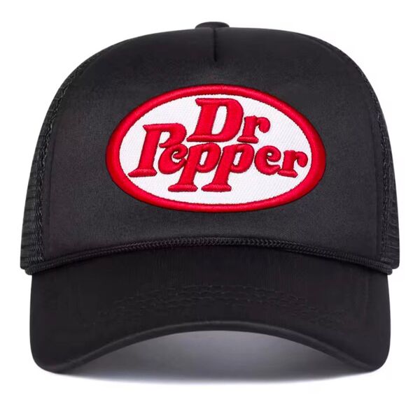 帽子/野球帽/ベースボールキャップ『Dr.Pepper 黒/白』新品未開封