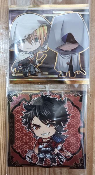 刀剣乱舞 シールウエハース 匿名調査レア 山姥切 ノーマル 陸奥守吉行 2枚セット