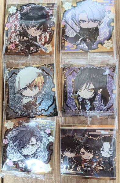 刀剣乱舞 ウエハースシール 特命調査 + ノーマル、レア 全6枚セット