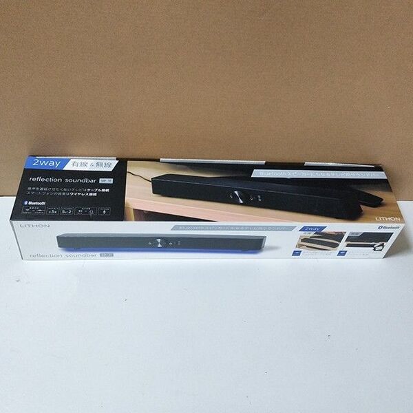 【新品】LITHON リフレクションサウンドバー SP-31 KABS-031B