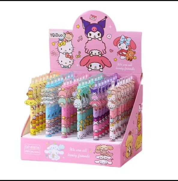 No.265 サンリオ キャラクター ボールペン 黒 各6種 1本350円