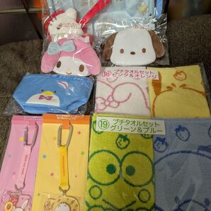 ☆新品、未開封☆ サンリオ 当りくじ キャラクター大賞 まとめ売り 9点セット