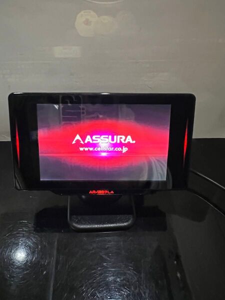 セルスターAR-W87LA 無線LAN搭載レーザー式オービス対応レーダー探知機 タッチパネル