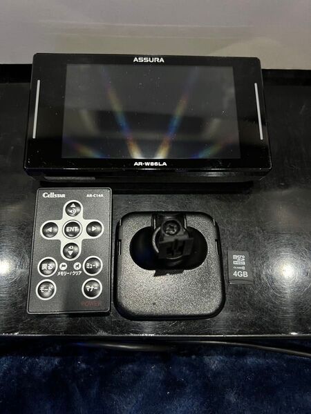 セルスターAR-W86LA 無線LAN搭載レーザー式オービス対応レーダー探知機 タッチパネル