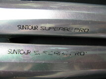 ピスト・競輪/NJS認定SUNTOUR【SUPERBE PRO】クランク170mm 中古品_画像2