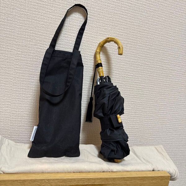 ☆アーバンリサーチ 晴雨兼用 折りたたみ傘 UV 黒☆