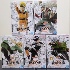 造形忍界大戦 NARUTO ナルト 自来也 綱手 ロック・リー はたけカカシ フィギュア 未開封品新品
