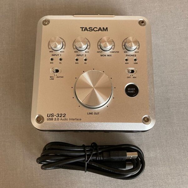 TASCAM US-322 オーディオインターフェース
